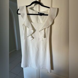French Connection white mini dress
